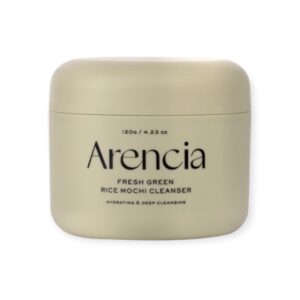 ARENCIA Fresh Green Rice Mochi Cleanser - Nawilżająco-Oczyszczająca Pasta do Mycia Twarzy