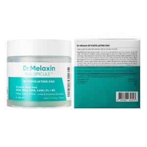 DR.MELAXIN Bio-Spicule BP Exfoliating Pad - złuszczające płatki z kwasami AHA, BHA, PHA, LHA 70 szt