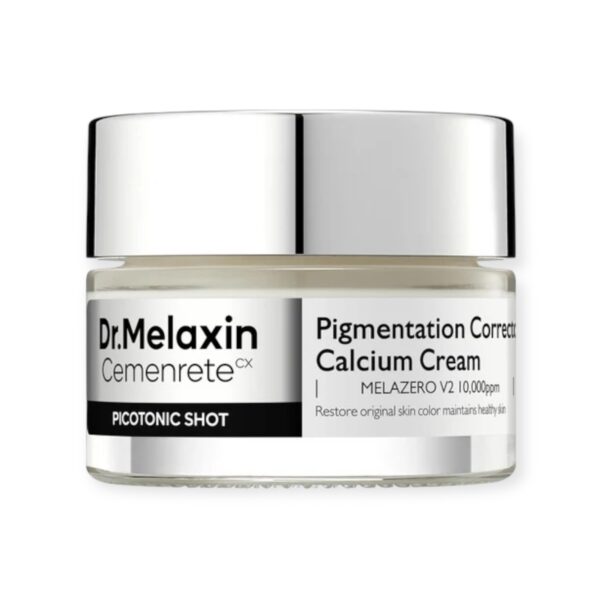 DR.MELAXIN Cemenrete Picotonic Shot Pigmentation Corrector Calcium Cream – rozjaśniający krem na przebarwienia 25 g