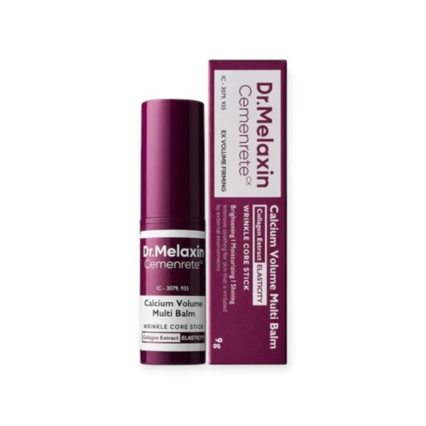 DR. MEALAXIN Cemenrete Calcium Volume Multi Balm – nawilżająco-wygładzający balsam w sztyfcie 9 g