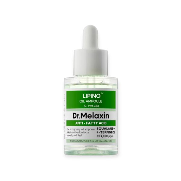 DR. MELAXIN Lipino Anti-Fatty Acid Oil Ampoule – olejowe serum przeciw niedoskonałościom 30 ml