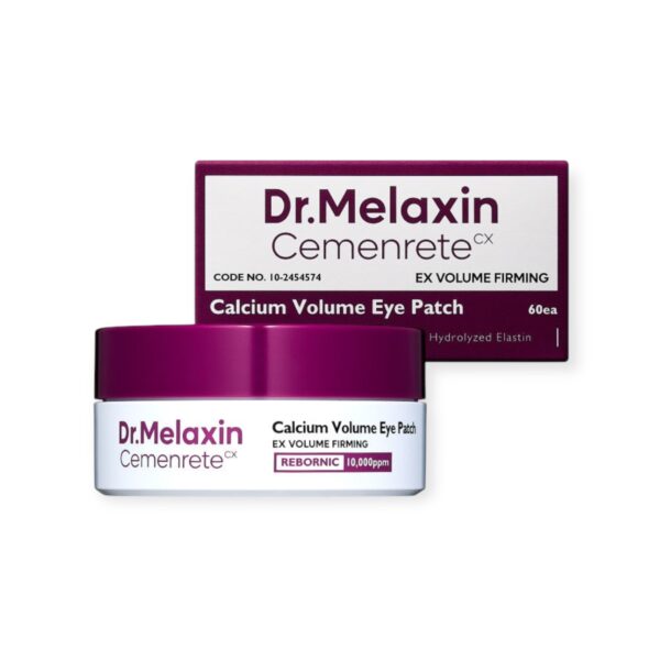 DR. MELAXIN Cemenrete Calcium Volume Eye Patch – ujędrniające płatki hydrożelowe pod oczy 60 szt.